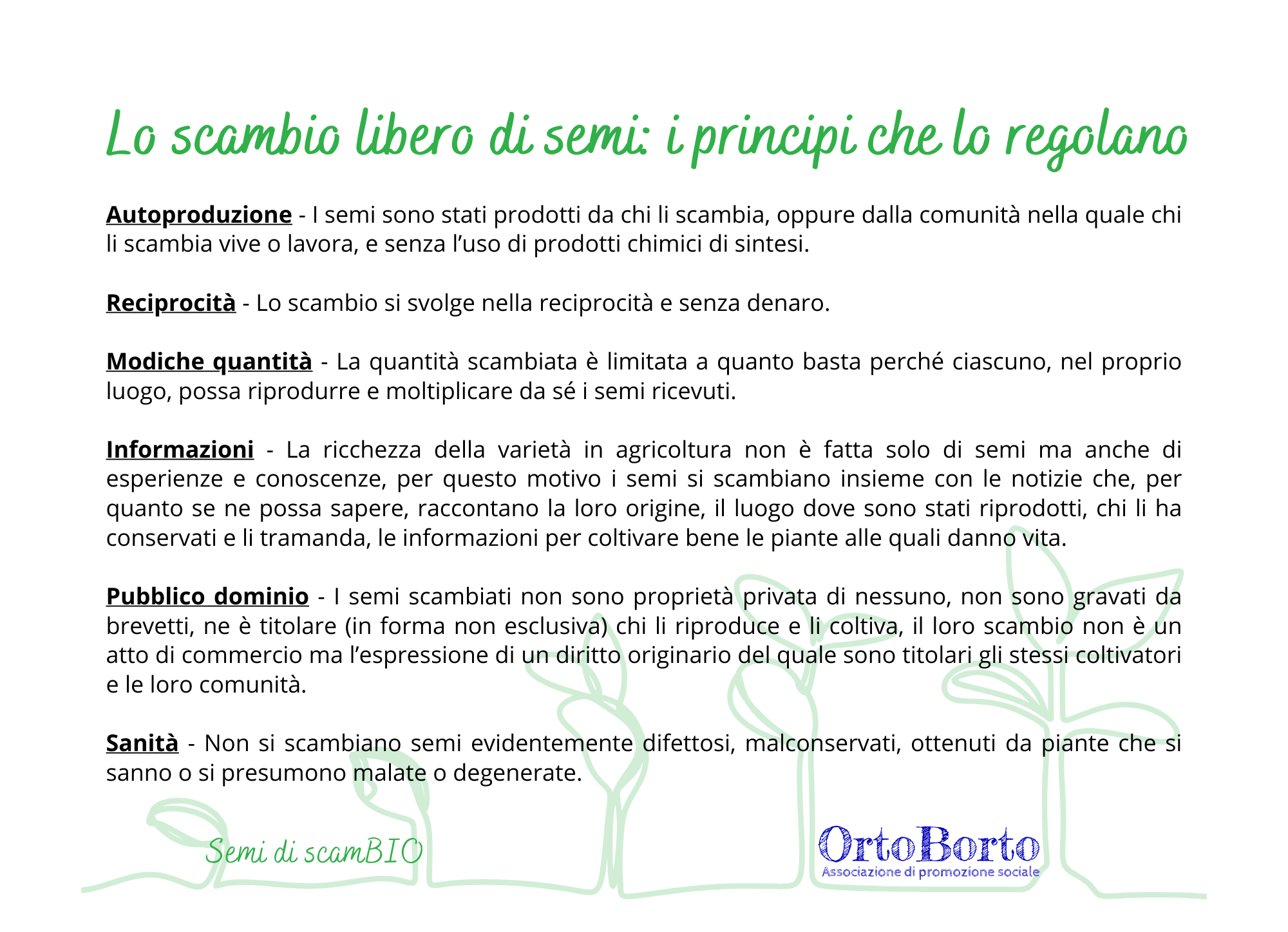 Semi di ScamBIO 2026, scambio di semi, Ragogna, Friuli